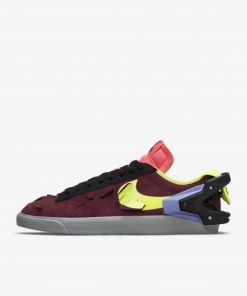کتونی روزمره نایکی ACRONYM x Blazer Low Night Maroon