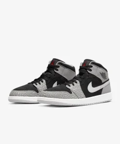 Alternative view of کتونی روزمره جردن Air Jordan 1 Mid Elephant