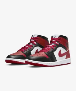 Alternative view of کتونی روزمره جردن Air Jordan 1 Mid Bred