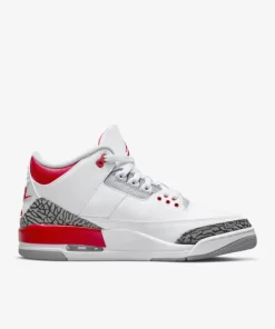 کتونی روزمره جردن Air Jordan 3 Retro Fire Red - Image 3