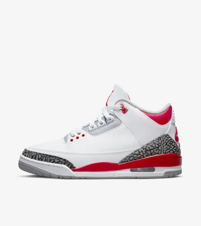 کتونی روزمره جردن Air Jordan 3 Retro Fire Red