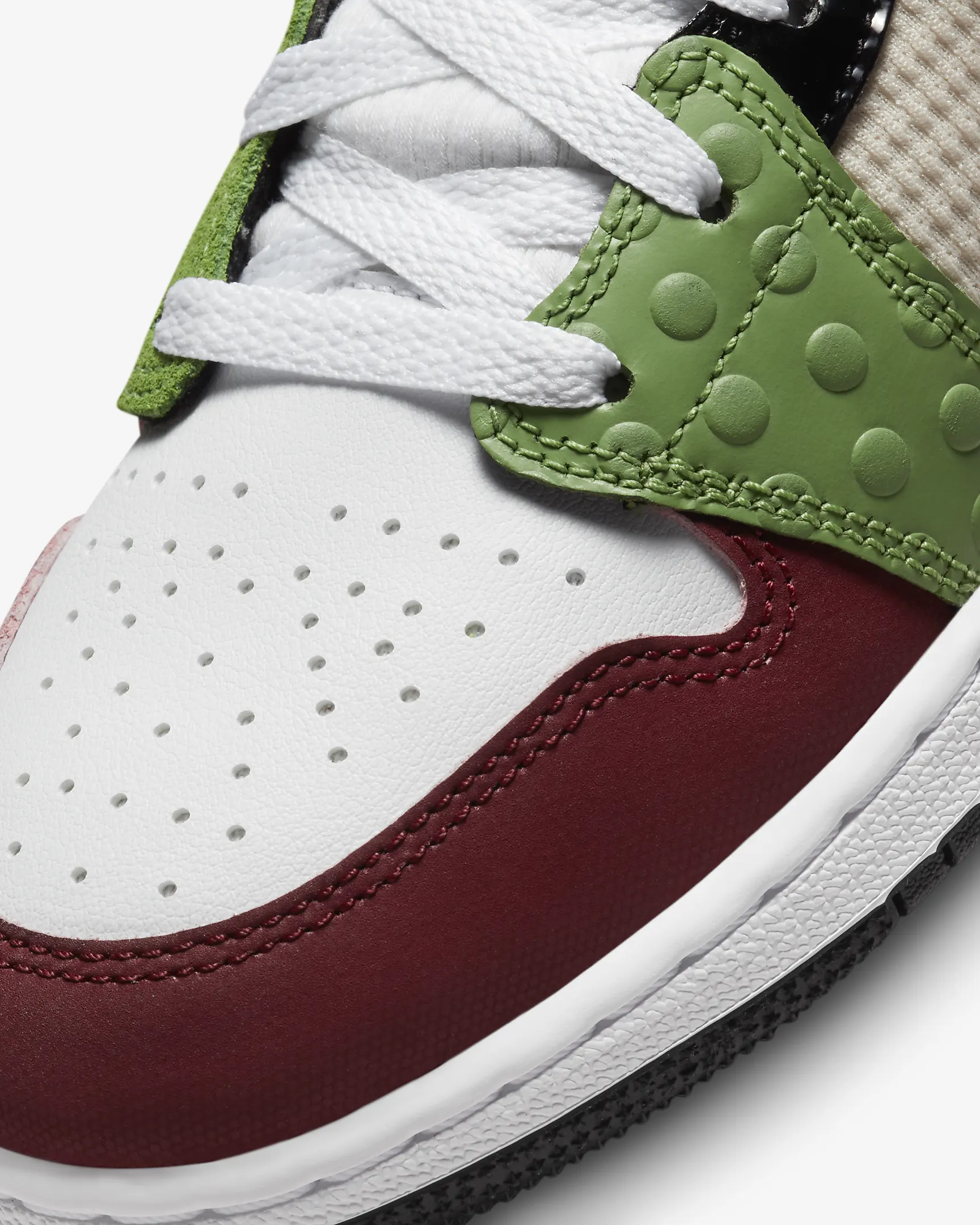 کتونی روزمره جردن Air Jordan 1 Mid GS - Image 7