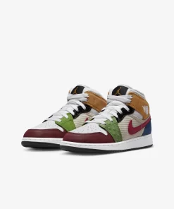 کتونی روزمره جردن Air Jordan 1 Mid GS - Image 2
