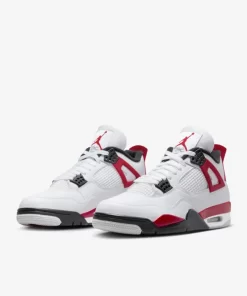 Alternative view of کتونی روزمره جردن Air Jordan 4 Retro Red Cement