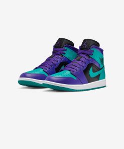 Alternative view of کتونی روزمره جردن Air Jordan 1 Mid Grape