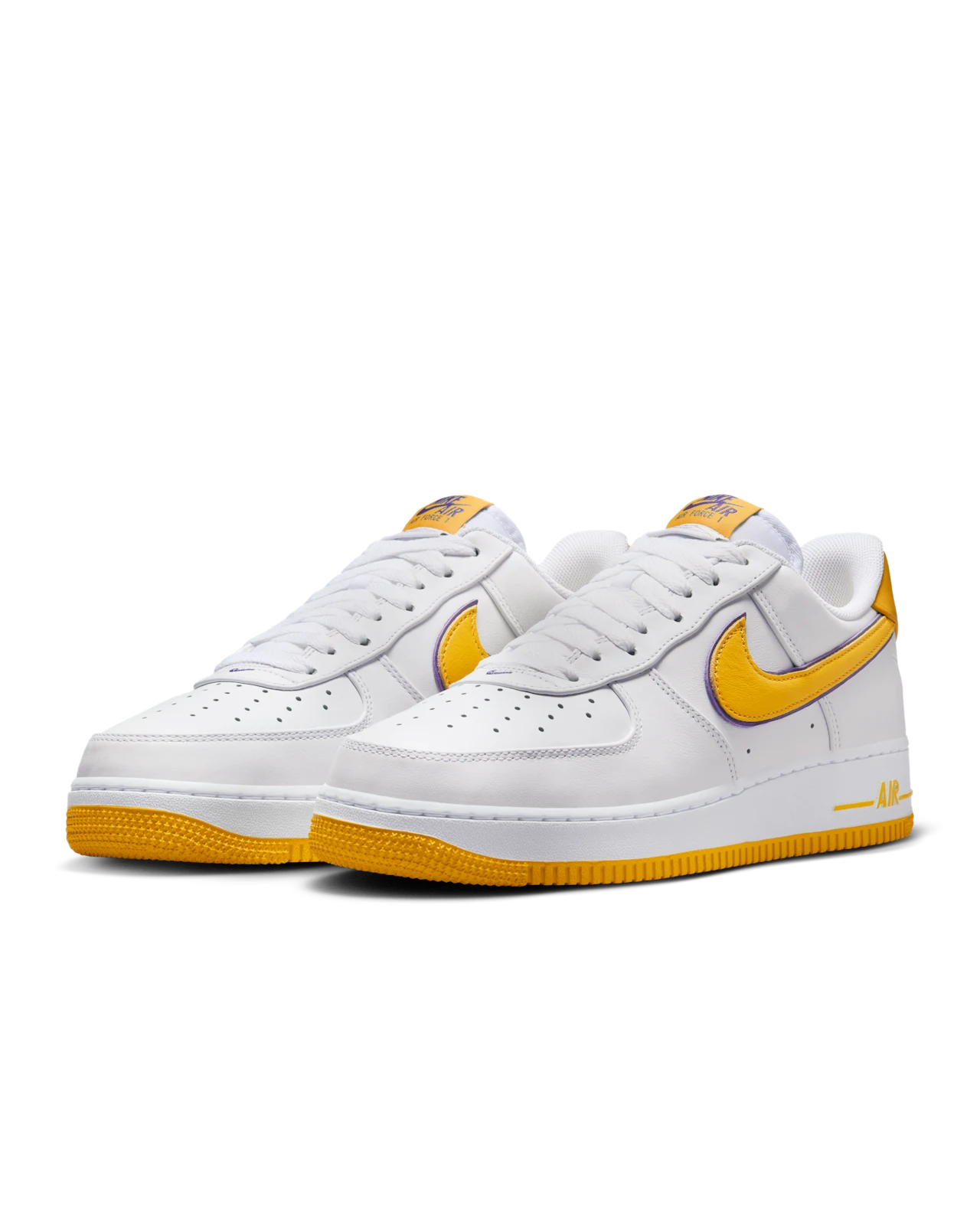 کتونی روزمره نایکی Kobe x Nike Air Force 1 Low Lakers Home - Image 2